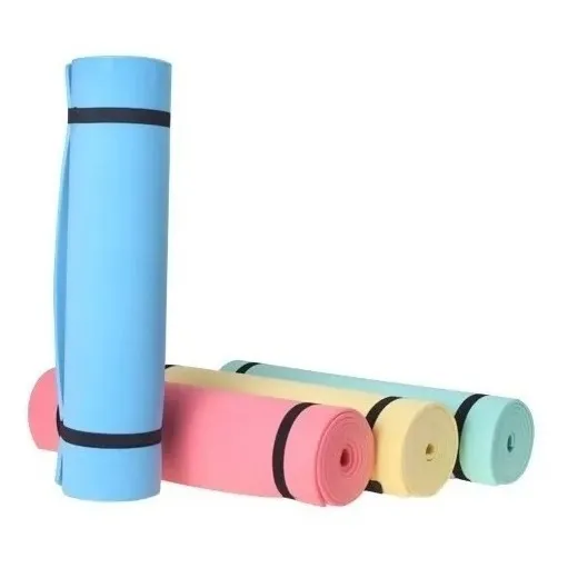 Colchoneta Alfombra Mat Yoga Pilates Gimnasia 1.80x60x0.6cm