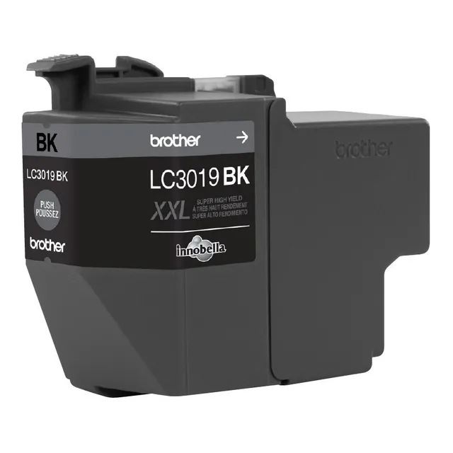 Cartucho Brother Lc3019bk Super Rendimiento 3000 Pag Negro