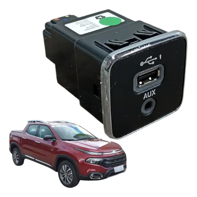 Entrada Usb Auxiliar Fiat Toro Freedom 2.0 2020 2021 (usado)