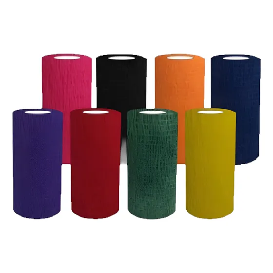 3 Bandagem Elástica Autoadesiva Flexível Pet Atadura 10cm
