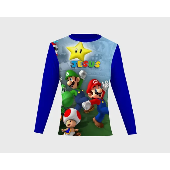 Sudadera Playera Buzo Bañador Mario Bross Niño