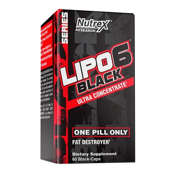 Lipo 6 Black Quemador Grasa Ultra Concentrado Nutrex X60 Cap