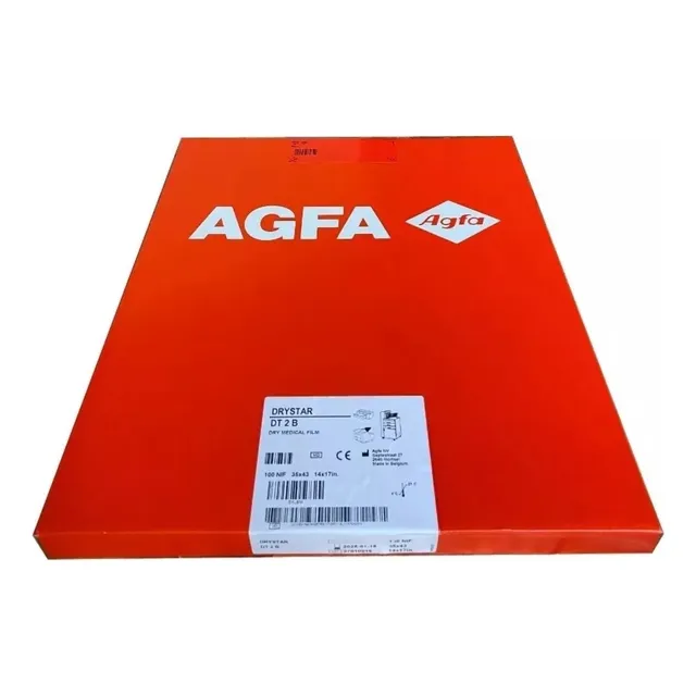 Peliculas Drystar Dt2b 8x10 11x14 14x17 Agfa X 100 Unidades