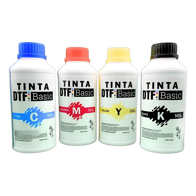 Tintas Dtf 500 Ml Pack Cmyk Y Blanco