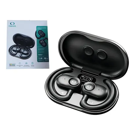 Fone De Ouvido Sem Fio Bluetooth 5.4 Até 15hs Som Panoramico Cor Preto