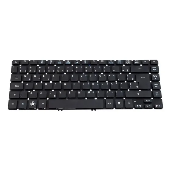 Teclado Notebook Acer Aspire V5 431 V5-471 V5-472 M5-581t Cor Preto Idioma Português Brasil