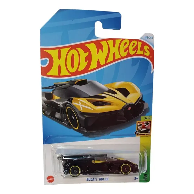 1:64 Mattel Hot Wheels Bugatti Bolide Amarillo Hw Exotics