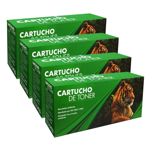 Kit 4 Toner Generico 410a Cf410a Cf411a Cf412a Cf413a