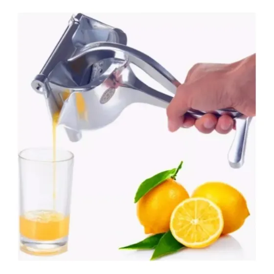 Exprimidor De Limon Y Naranjas Manual En Aluminio