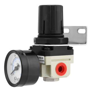 Ar2000-02 G1/4 - Regulador De Presión De Filtro Con Manómetr Ar2000-02 G1/4 - Regulador De Presión De Filtro Con Manómetr