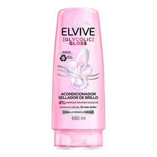 Elvive Glycolic Gloss Acondicionador 680ml Elvive Glycolic Gloss Acondicionador 680ml