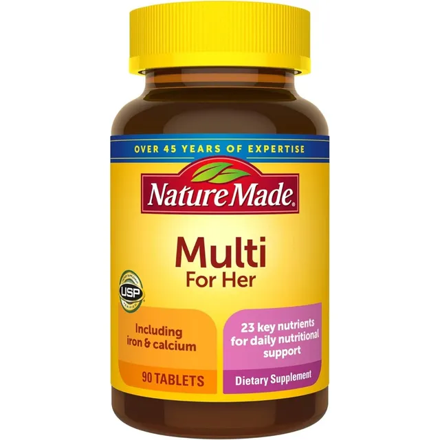 Multivitamínico Para Mujer Nature Made 90 Tabletas