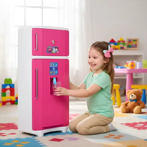 Geladeira Mágica Super Lilás - Magic Toys 7072 | Frete grátis