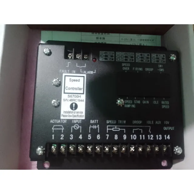 Gobernador De Velocidad S6700h