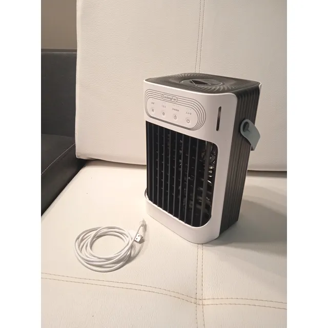 Ventilador Led Con Enfriador Liquido