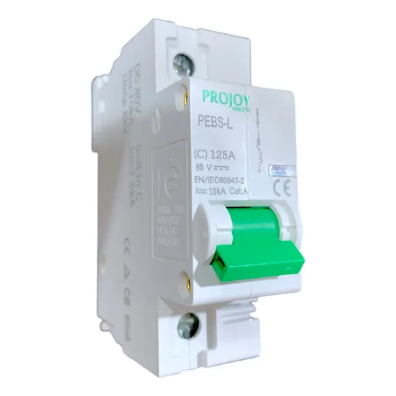 Llave Termomagnética 1x125a Corriente Continua Solar Projoy