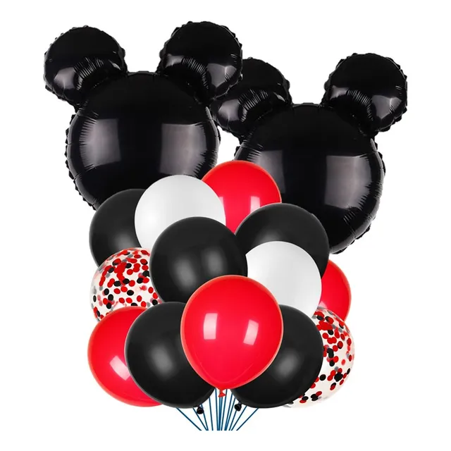 Globos De Mickey Mouse Grande Fiesta Cumpleaños