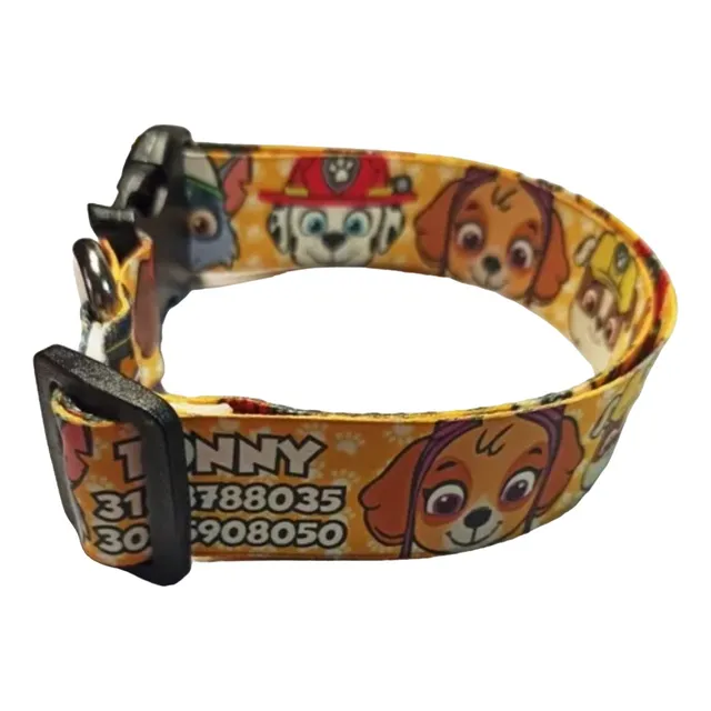 Collares Mascotas Alumbran Sin Pilas Identificación