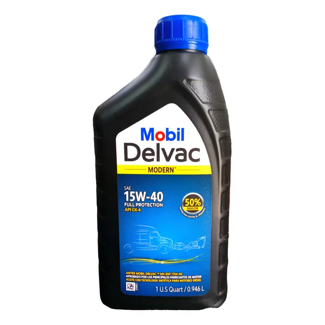 Aceite 15w40 Semisintetico Para Gasolina Y Diesel  Mobil