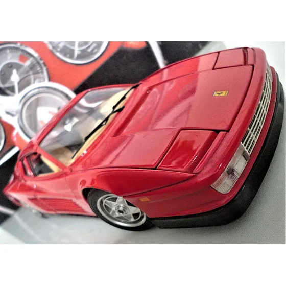 Ferrari Testarossa 1984 Escala 1/18. Mejorado En Detalles!!