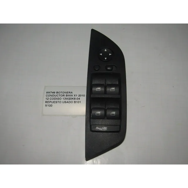 Botonera Conductor Bmw X1 2010 - 12 Codigo 13w20k8-04