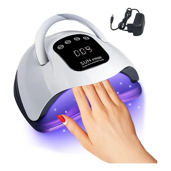 Lámpara De Uñas Uv Sun X19 Max 320w 72 Led Secadora Uñas