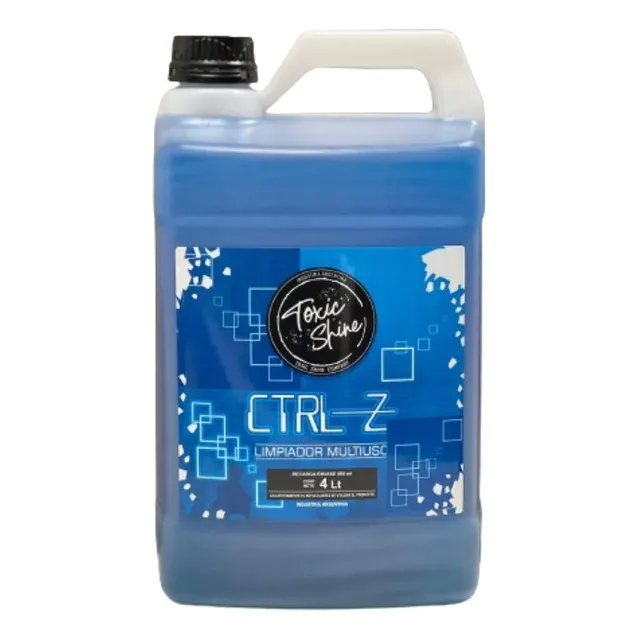  Toxic Shine Control Ctrl Z Limpiador Multiuso Espuma 4 Lts 
