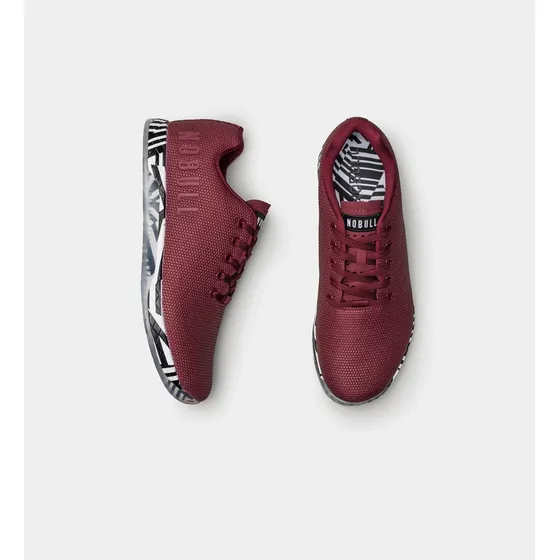 Zapatillas Nobull Cebra/cabernet 8.5us 26,5 Cms Crossfit