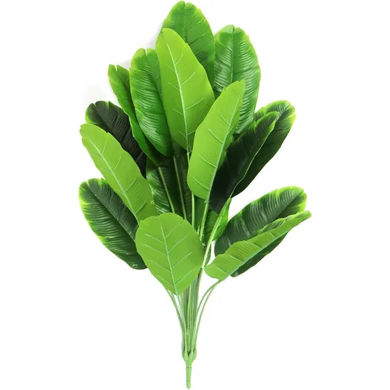Planta Artificial 80 Cm Hoja Tropical Palmera Banano