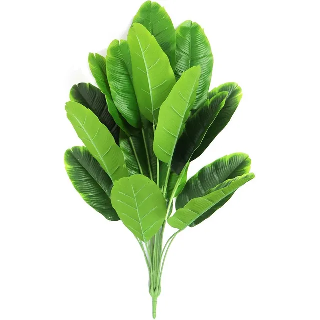 Planta Artificial 80 Cm Hoja Tropical Palmera Banano