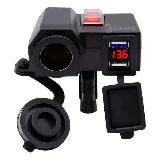 Cargador Usb, Encendedor De Celular, Gps Moto - Envío Gratis