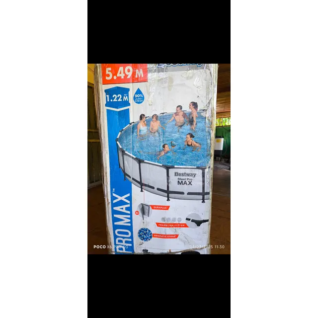 Piscina Bestway Steel Promax 5.49x1.22m 23,000l