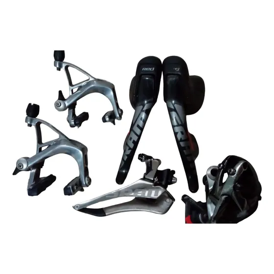 Sram Red 22 Grupo Carbono De Ruta Mecánico 11 Velocidades.