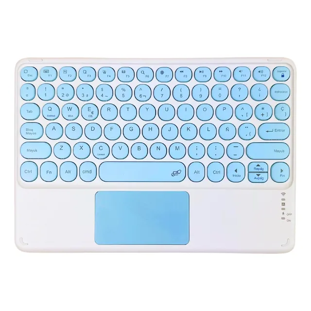 Teclado Touchpad Bluetooth En Español Tablet/pc/celular