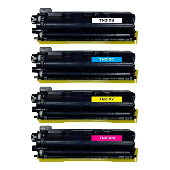 Toner 4 Colores Tn210b 210c 210m 210y Hl-3040cn 3070cw 3045 Tinta Negro, Cian. Amarillo, Magenta