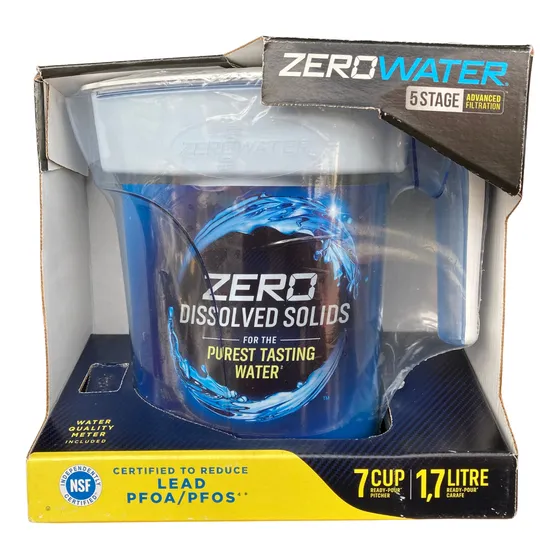 Jarra Con Filtro De Agua Con Medidor De Calidad Brita