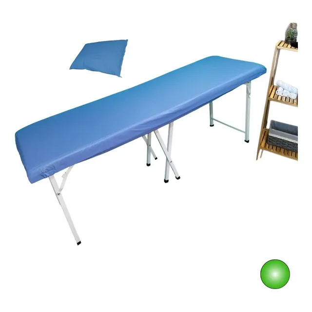 Combo Sabana Plástica  Camilla + Funda Plástica Almohada. 