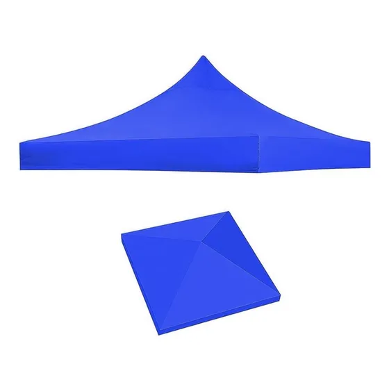 Carpa Toldo 3x3 Reforzado Plegable Impermeable Azul