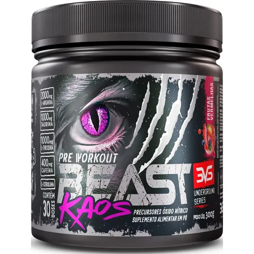 Pré Treino Arnold Nutrition 3D Xtreme Laranja com Cafeína e