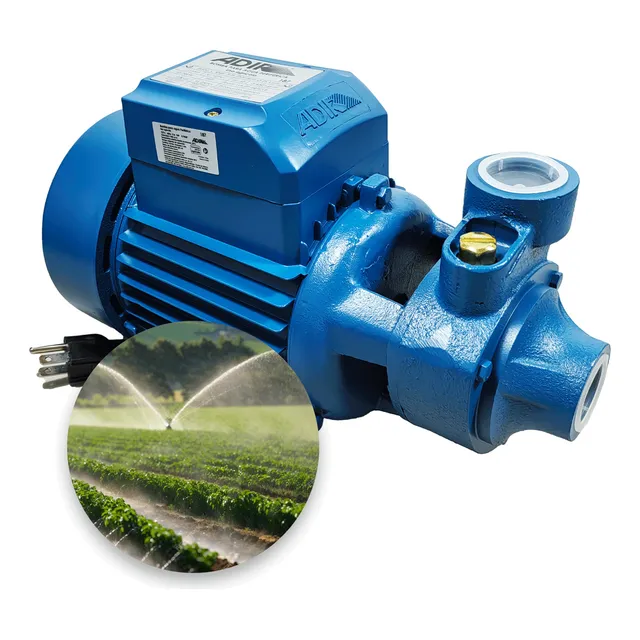Bomba Eléctrica Periférica Para Agua 1/2 Hp Adir 185a Color Azul Frecuencia 60 Hz