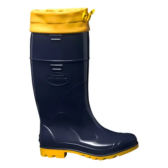 Bota Borracha Pvc C/longo Impermeável Amarra Polaina Calfor