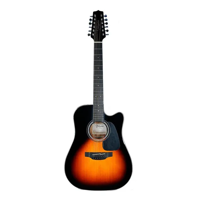 Guitarra Electroacústica 12 Cuerdas Takamine Gd30ce-12 Bsb Color Brown sunburst Orientación de la mano Diestro