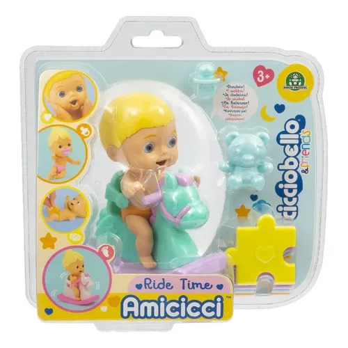 Cicciobello Amicicci Playset La Casa – Casita De Juegos De 2 Plantas Con Muñeco, Accesorios Y Trolley Para Niños De 3 Años En Adelante