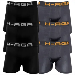 Kit 6 Cueca Box Boxer Adulto Microfibra Original Kit 6 Cueca Box Boxer Adulto Microfibra Original