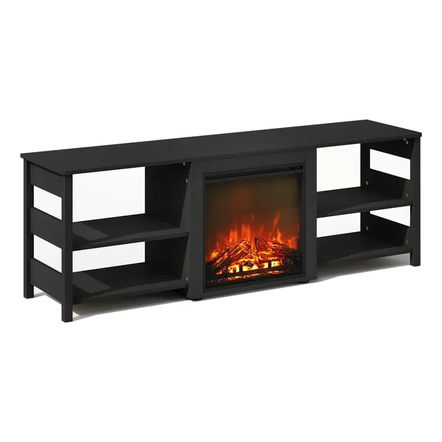 Soporte Decorativo Para Tv Hasta 70 Pulgadas Con Chimenea El