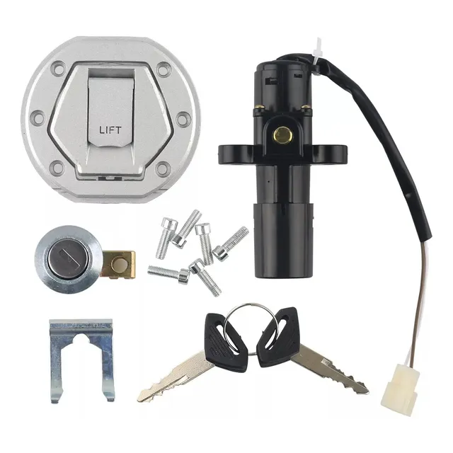 Kit Cerradura Switch Para Bajaj Pulsar Ns200 Alta Calidad