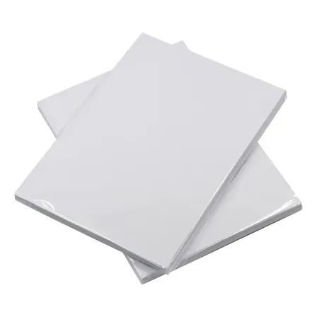 Aldeaprint A4 fotográfico de 50 hojas de 90g blanco de 2 unidades por pack