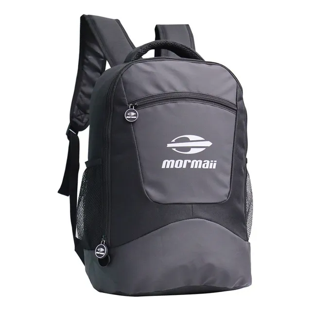 Mochila escolar completa Mormaii negra casual para portátil de 25 litros