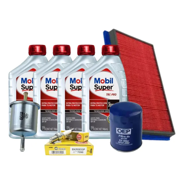 Kit De Afinación Tsuru Iii 1993-1994 1.6l Mobil B/platino
