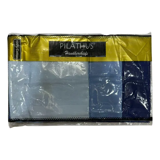 Pañuelos Para Hombre, 100% Algodon Pack 3 Und Colores